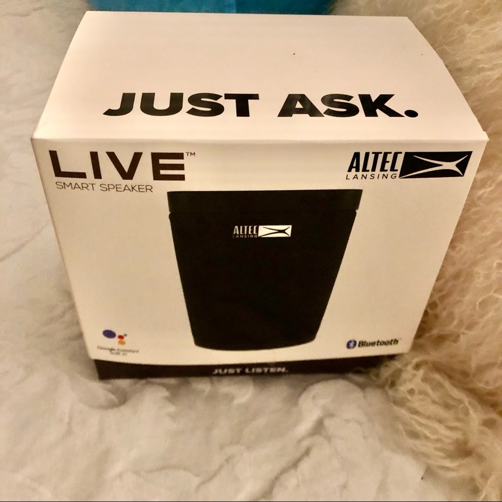 NEW Altec Lansing GVA1 LIVE Google Smart Speaker